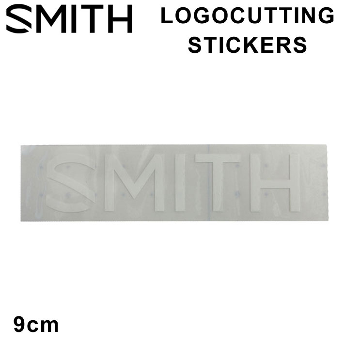 SMITH スミス LOGO CUTTING STICKER ロゴ カッティングステッカー 9cm