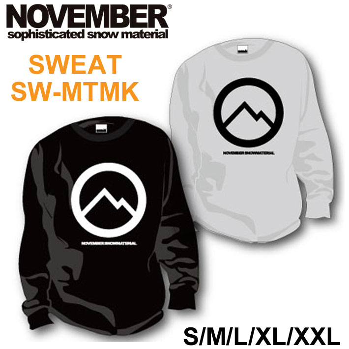 [在庫限り特別価格] NOVEMBER ノベンバー スノーボード SWEAT