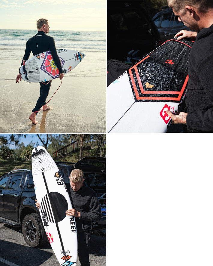 2022 CREATURES クリエイチャー デッキパッド MICK FANNING LITE ミック・ファニング ライト 3ピース サーフィン  デッキパッチ