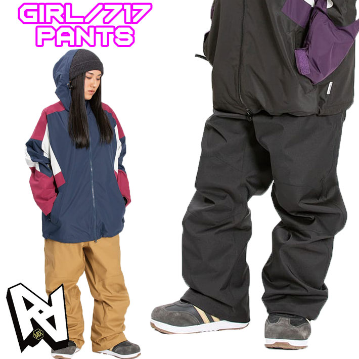 [在庫限り特別価格] 22-23 AA hardwear GIRL 717 PANTS ダブルエー ウェア レディース パンツ スノーボード  スノーウェア