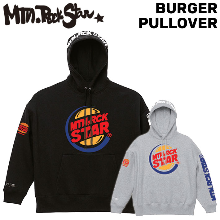 2022 Mtn. Rock Star マウンテンロックスター BURGER PULLOVER