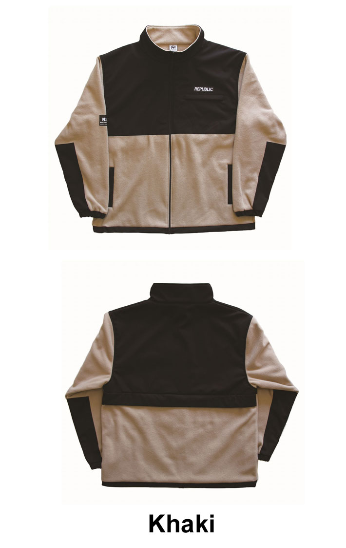 22-23 REPUBLIC&CO R.P.M CREW FLEECE JACKET リ