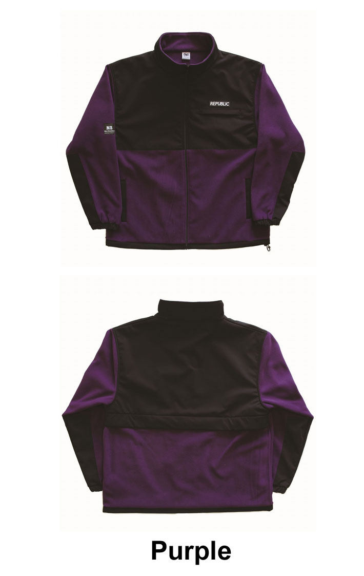 22-23 REPUBLIC&CO R.P.M CREW FLEECE JACKET リ