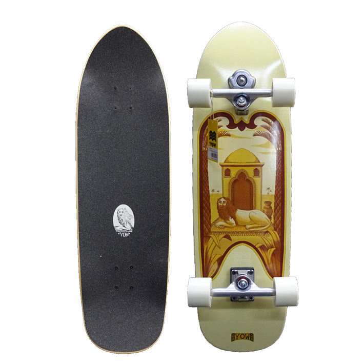 【日本国内正規品】YOW SURFSKATE ヤウ サーフスケート Kontiki 34インチ [MERAKI SYSTEM S5]  ハイパフォーマンスシリーズ ロングスケートボード コンプリート サーフィン スケボー トレーニング 練習 [53]