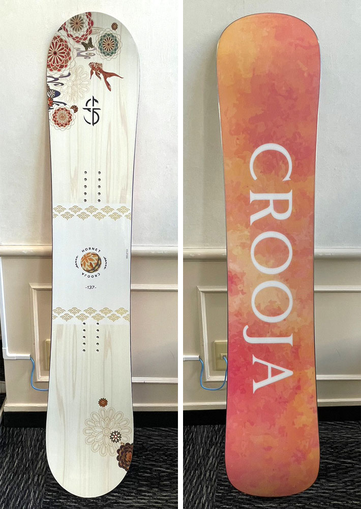 サイズ143cm【22-23】CROOJA HORNET 143cm - スノーボード
