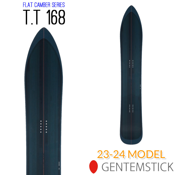 予約] 23-24 GENTEMSTICK T.T 168 168cm ゲンテンスティック ティー