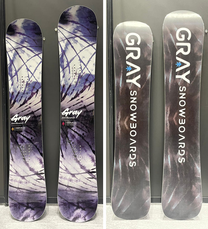 早期予約受付中！] 23-24 GRAY SNOWBOARDS グレイ GENIUS ジーニアス