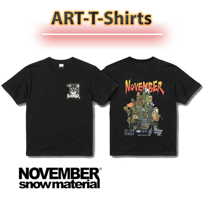 Lサイズ6月以降入荷予定] NOVEMBER ART-T [72] Tシャツ COTTON T