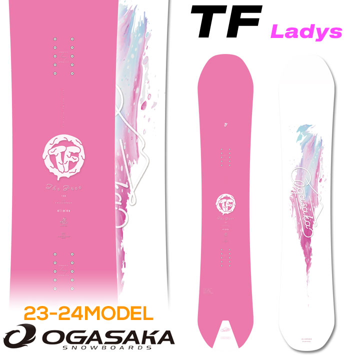 23-24 OGASAKA TF The Free オガサカ スノーボード レディース 143cm 146cm 148cm フリースタイル 板  2023 2024 送料無料