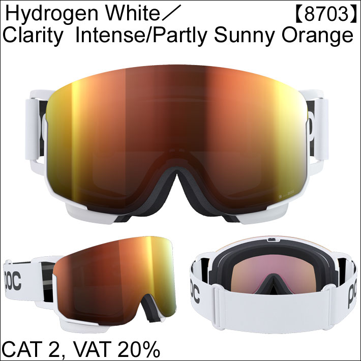 23-24 POC ポック ゴーグル NEXAL 40851 ネクサル [Partly Sunny Orange] GOGGLES スノーボード  スキー 2023 2024