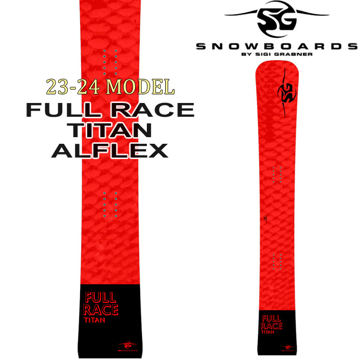 23-24 SG SNOWBOARDS FULL RACE TITAN エスジー 