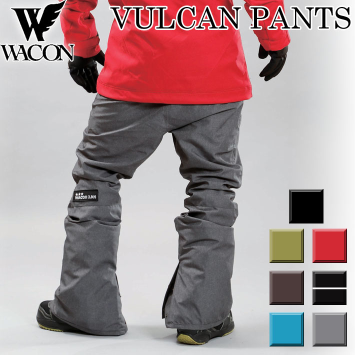 23-24 WACON ワコン VULCAN PANTS スノーボードウェア メンズ パンツ ヴァルカン パンツ スノボ パンツ ウェア 2023  2024