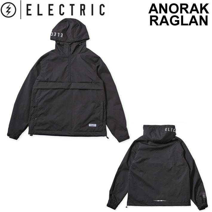 23-24 ELECTRIC エレクトリック ジャケット ウェア アノラック ANORAK RAGLAN 撥水 スノーウェア スノーボード アウトドア  釣り 日本正規品