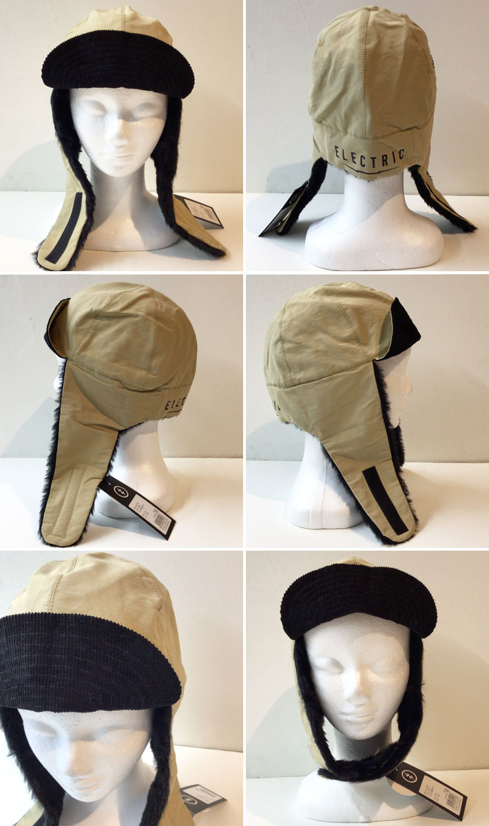 23-24 ELECTRIC エレクトリック 帽子 キャップ BOMBER CAP 耳当て 防寒 ボンバーキャップ スノーボード アウトドア 釣り  日本正規品