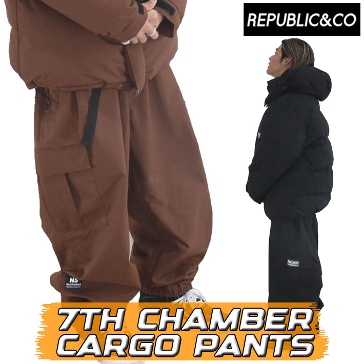 23-24 REPUBLIC &CO リパブリック ウェア パンツ [7TH CHAMBER CARGO