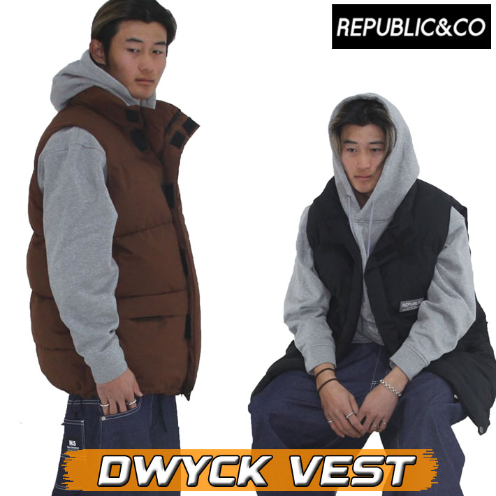 23-24 REPUBLIC &CO リパブリック ウェア ベスト [DWYCK VEST