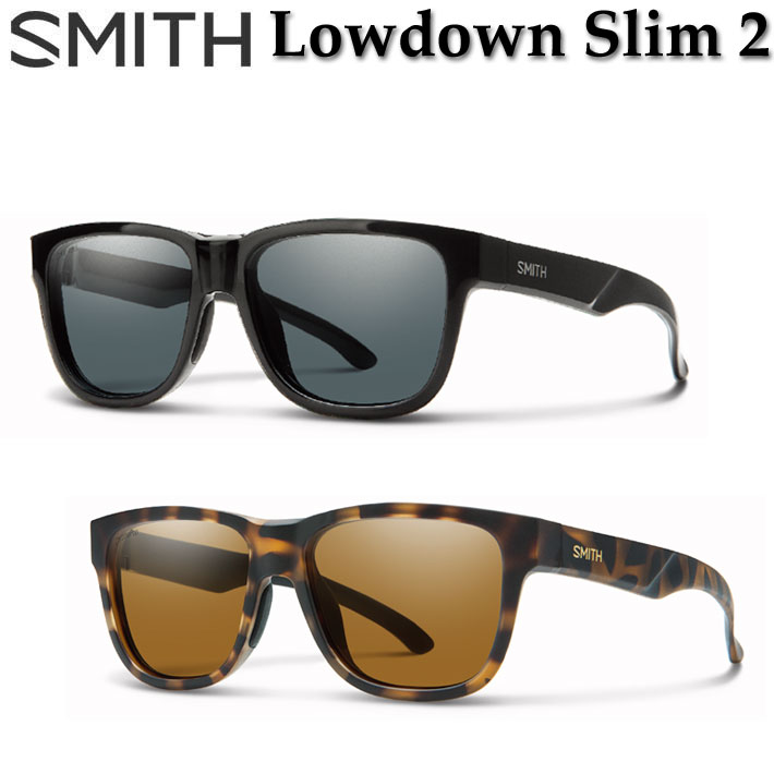 SMITH スミス サングラス [Lowdown Slim2 ローダウン スリムツー] 偏光レンズ 偏光 Polarized アウトドア 日本正規品