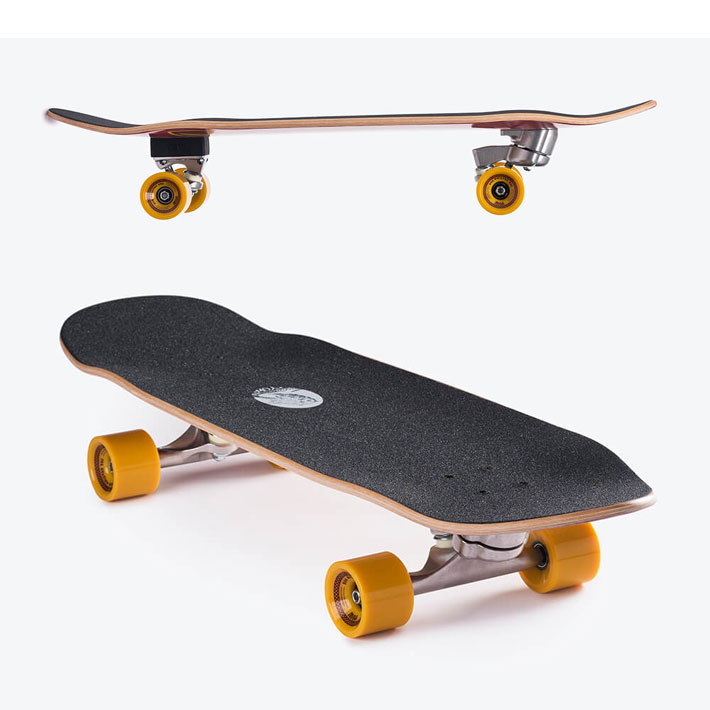 YOW SURFSKATE ヤウ KONTIKI 34インチ [30] サーフスケート MERAKI SYSTEM S5 ハイパフォーマンスシリーズ  ロングスケートボード コンプリート サーフィン スケボー ト 日本国内正規品