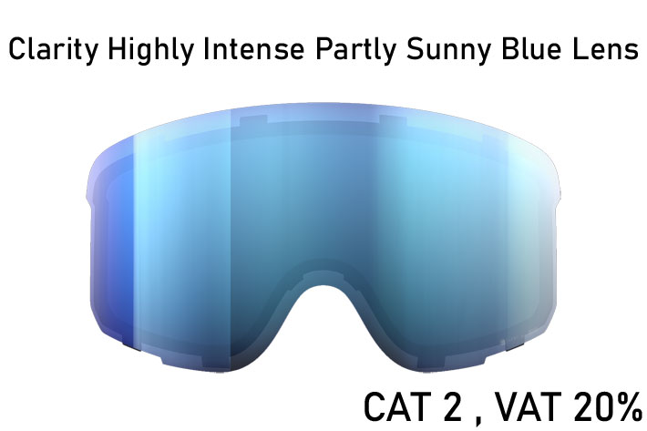 24-25 ポック ゴーグル POC GOGGLES OPSIN WF 40861 オプシン ワイドフィット [Partly Sunny Blue]  JAPAN FIT ジャパンフィット スノーボード スノボ スキー 2024 2025