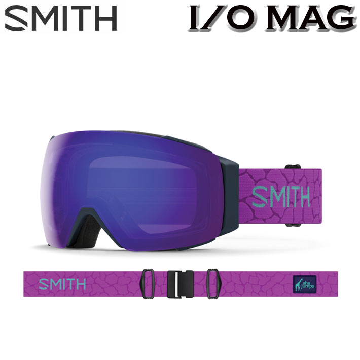 24-25 SMITH ゴーグル スミス I/O MAG アイオーマグ Smith x SheJumps アジアンフィット スノーボード 2024  2025 日本正規品 [010275033]