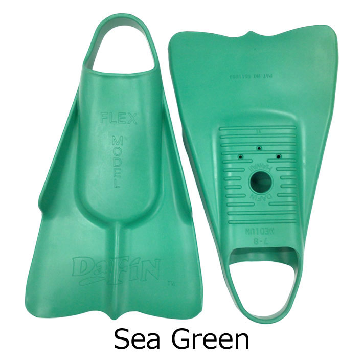 DA FIN ダフィン スイムフィン SEA GREEN FLEX フレックス SWIM FIN ボディーボード フィン 足ひれ レスキューフィン  足ヒレ 水泳 ライフセービング