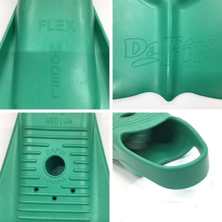 DA FIN ダフィン スイムフィン SEA GREEN FLEX フレックス SWIM FIN ボディーボード フィン 足ひれ レスキューフィン  足ヒレ 水泳 ライフセービング