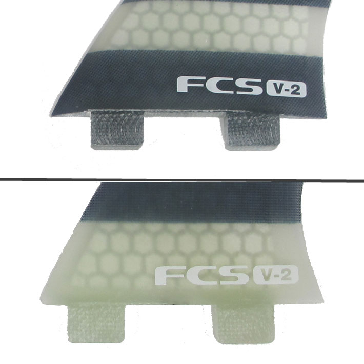 在庫限り特別価格] [日本正規品] FCS フィン V-2 Mサイズ Performance