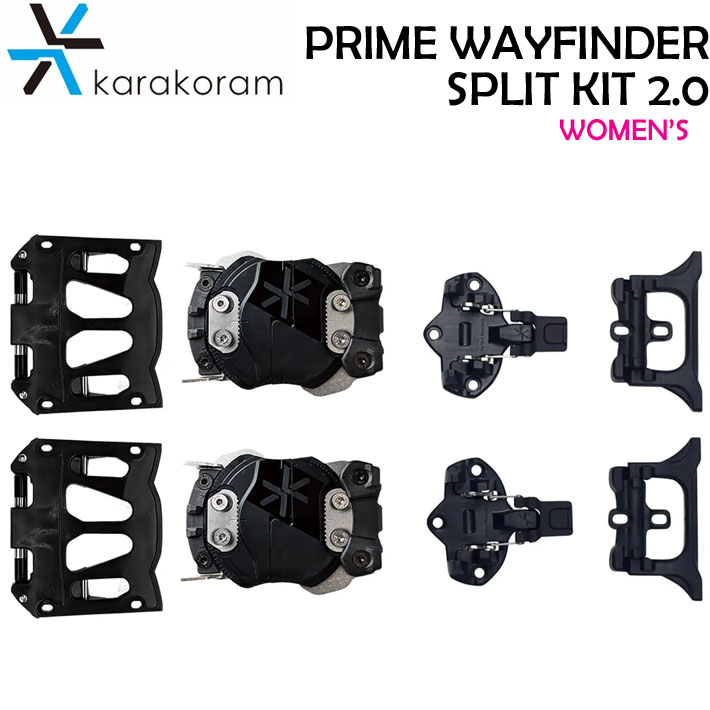 23-24 Karakoram カラコラム ビンディング WOMEN’S WAYFINDER SPLIT KIT 2.0 プライム ウェイファインダー  スプリットキット スプリットボード用 バックカントリー パウダー