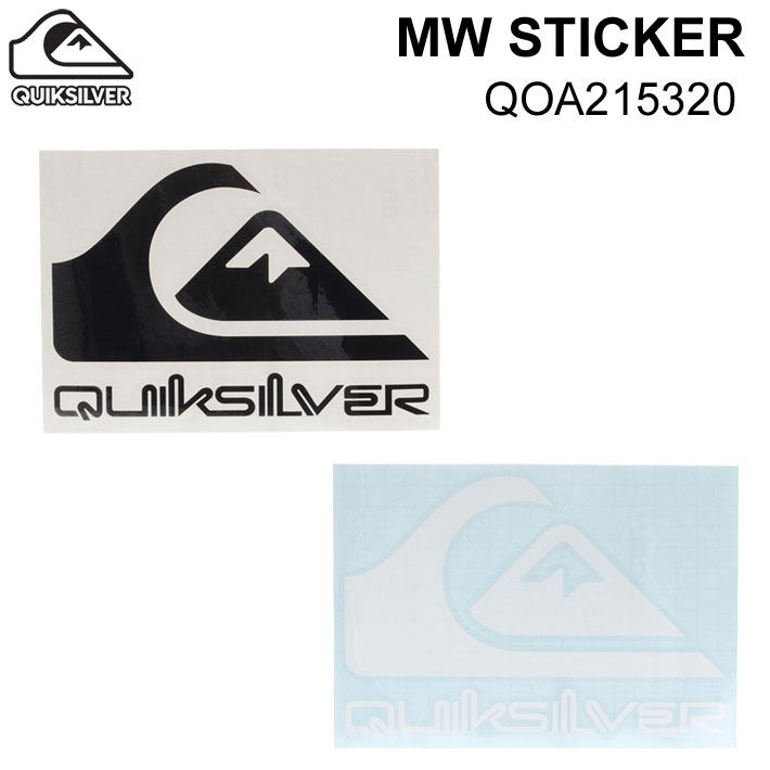 2022 QUIKSILVER クイックシルバー ステッカー [QOA215320] MW STICKER ステッカー